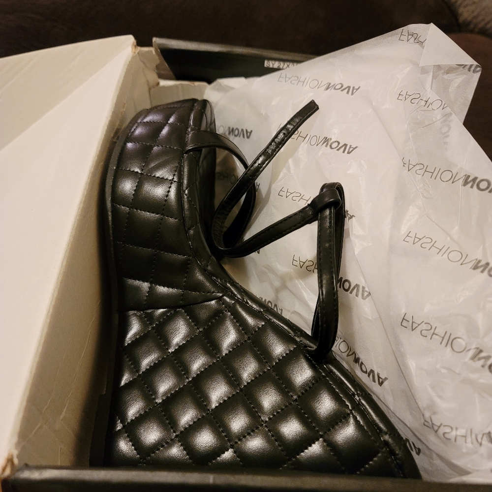 Wedge heeled sandals
